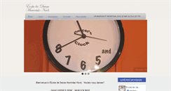 Desktop Screenshot of ecolededanse.ca